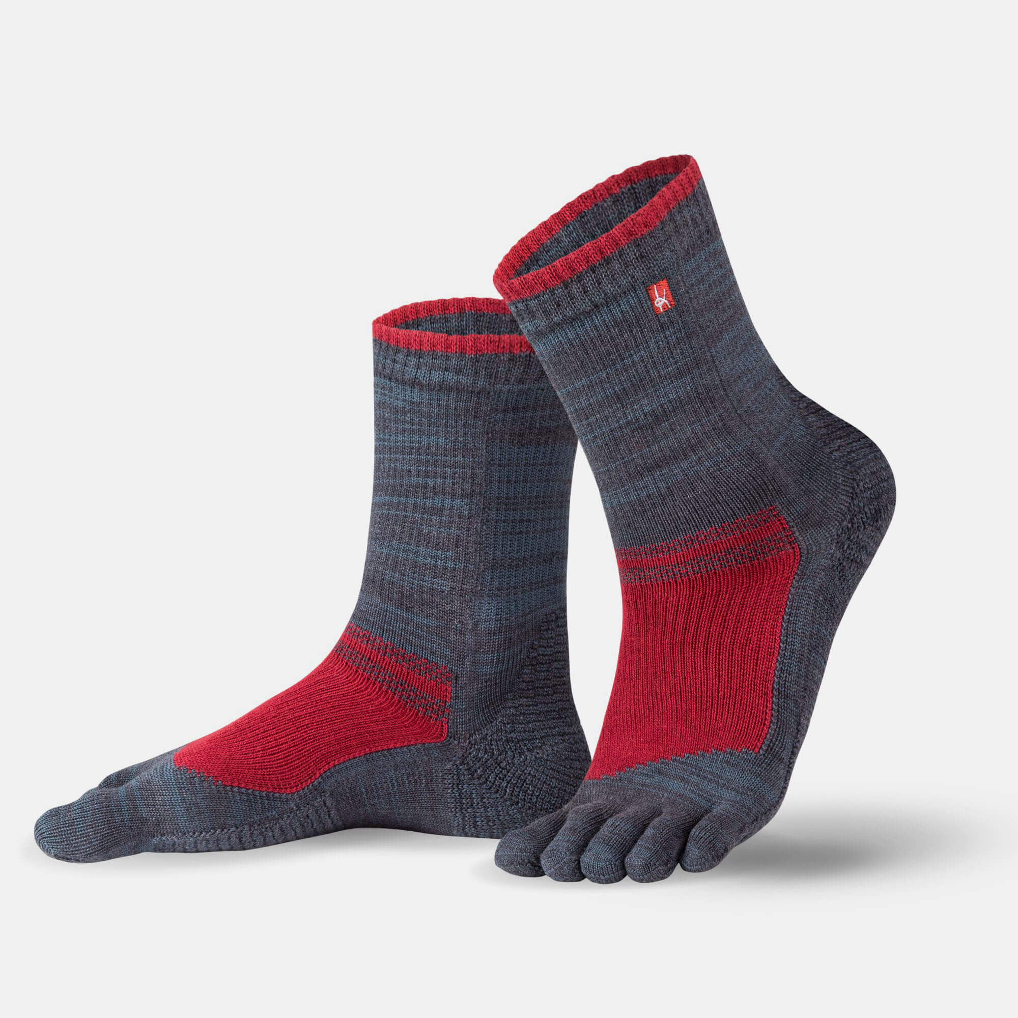 b-r-outdoor-hiking-zehensocken-atmungsaktive-wandersocken-gepolstert image 2