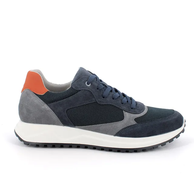 imac-sneaker-herren-blau-orange-wildleder image 1