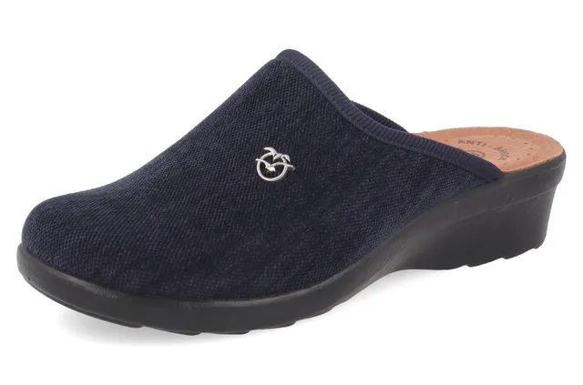 fly-flot-damen-pantolette-aus-microfaser-mit-leder-fu-bett-4-cm-piumatec-sohle image 1