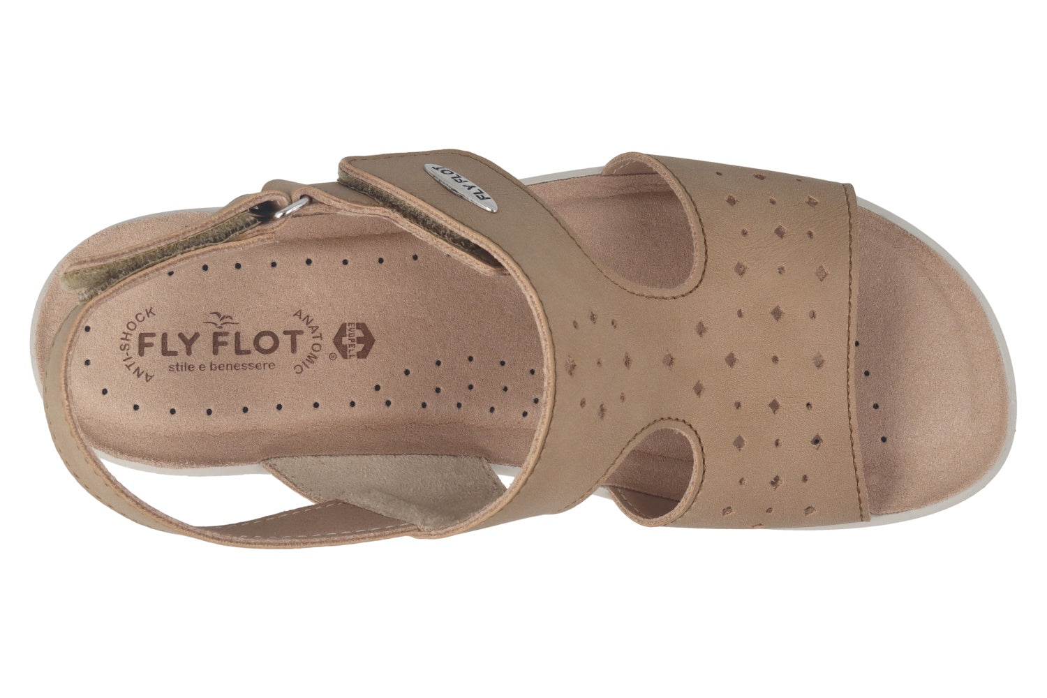 fly-flot-damen-sandale-ecopelle-mit-klettverschluss-4-cm-keilsohle image 6