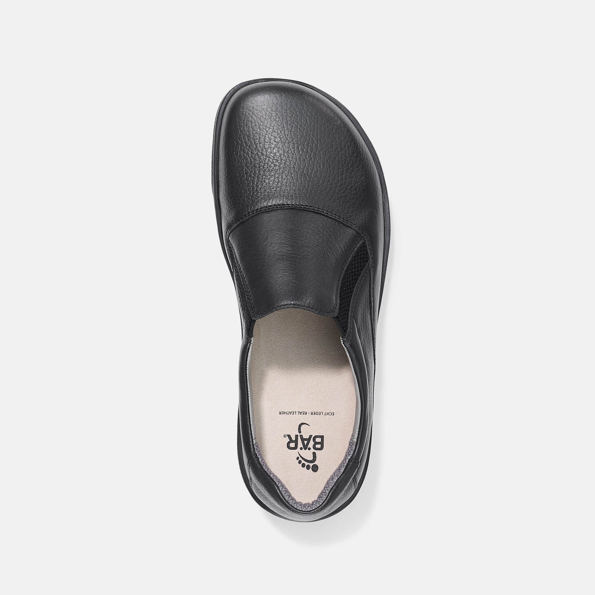b-r-bastian-herren-slipper-schwarz-flach image 6