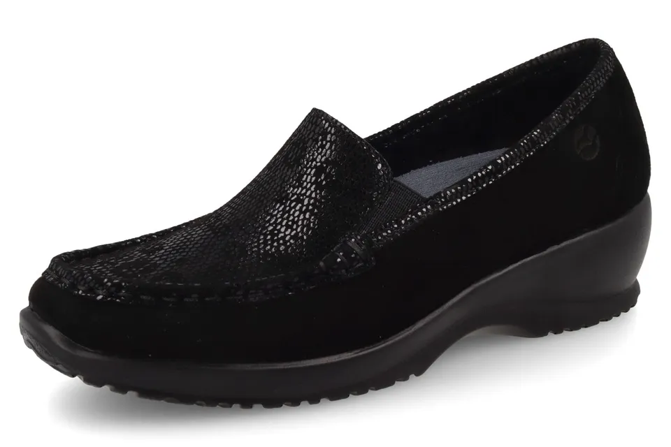 fly-flot-damen-halbschuh-aus-leder-mit-memory-fu-bett image 1