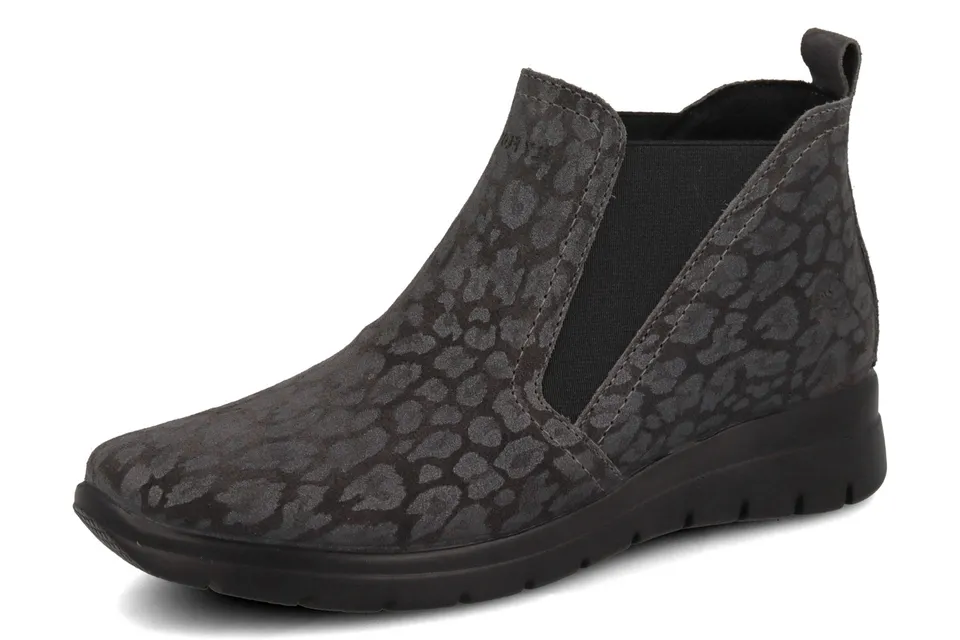 fly-flot-damen-schn-rschuh-aus-wasserabweisendem-leder-memory-4-cm-sohle image 1