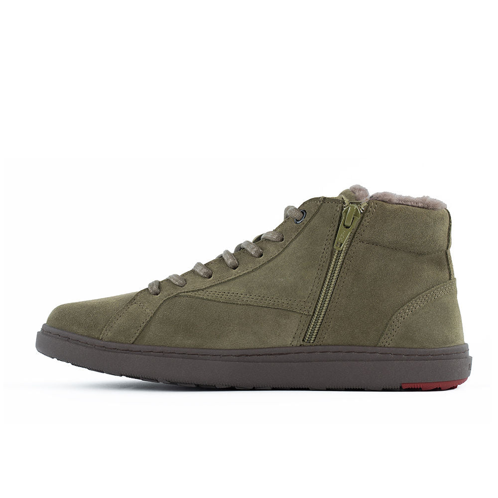 blusun-blsn-030w-damen-winter-barfu-schuh-olive-veloursleder image 6