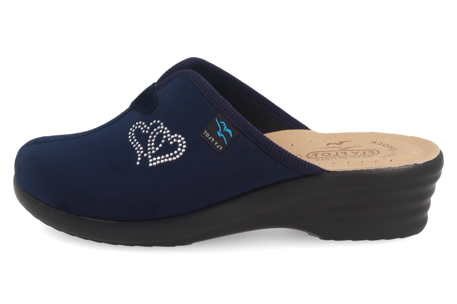 fly-flot-damen-pantolette-aus-samt-mit-leder-fu-bett image 3