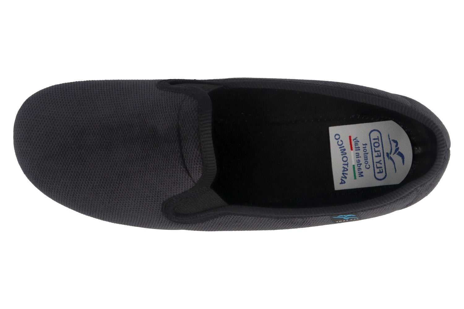 fly-flot-herren-pantoffel-aus-samt-mit-verstellbarem-gummi image 2