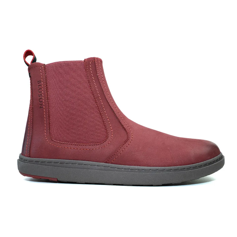 blusun-blsn-060w-damen-barfu-chelsea-boot-autumn-red-nubukleder image 1