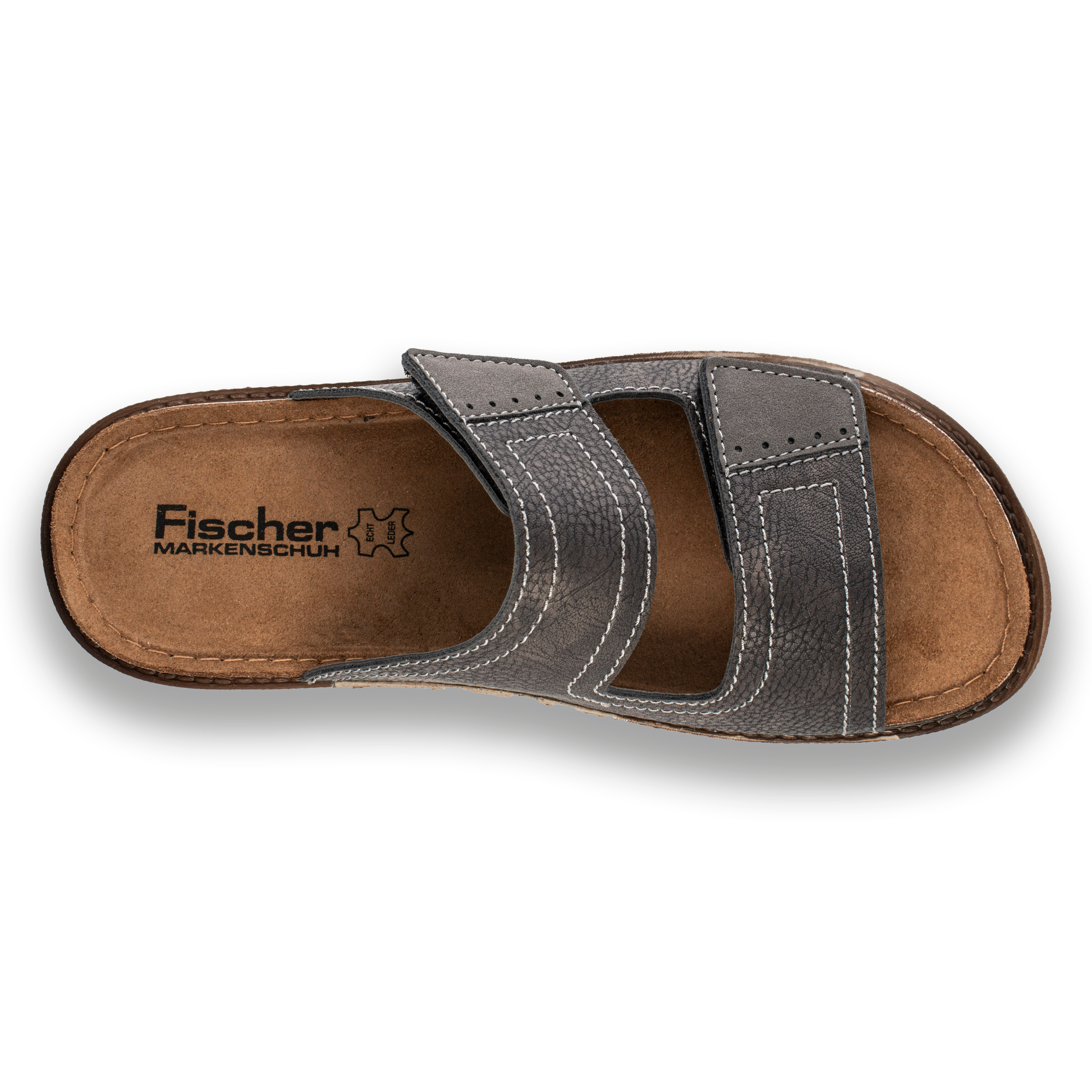 fischer-markenschuh-herren-pantolette-lars-566662-mit-klett image 5