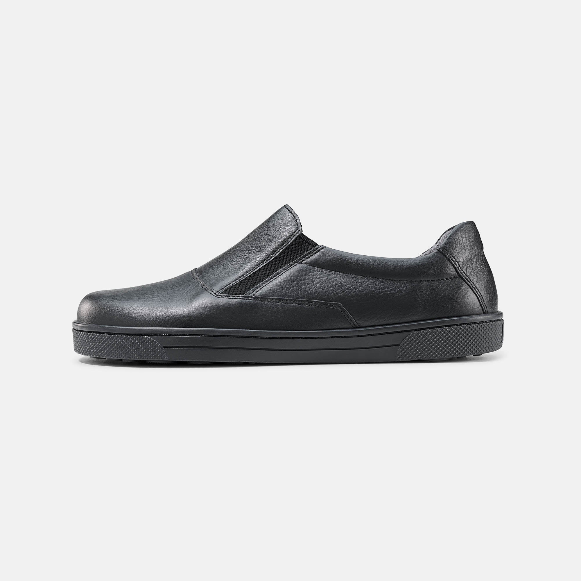 b-r-bastian-herren-slipper-schwarz-flach image 5