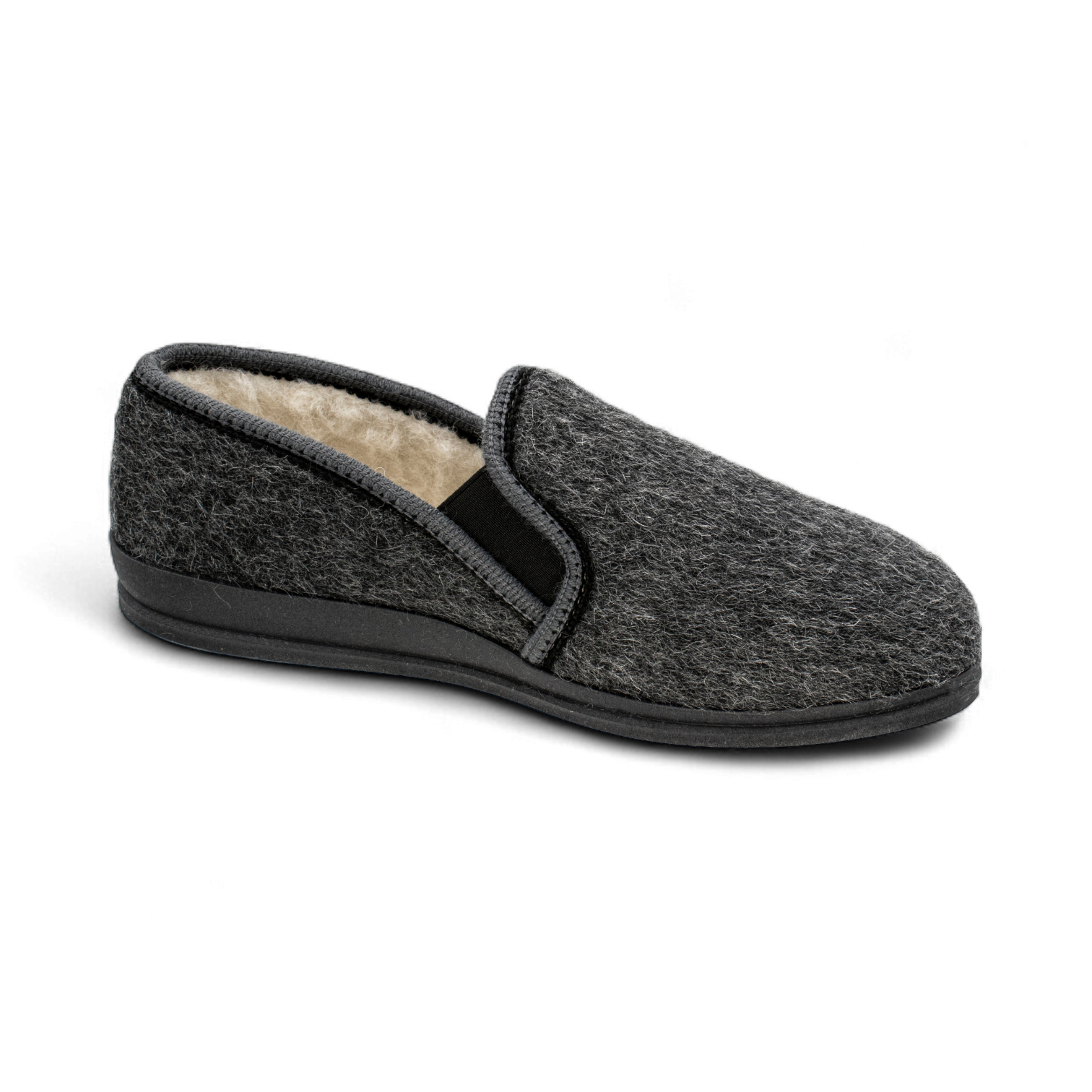 fischer-markenschuh-herren-hausschuh-lillestr-m-2610-stichelhaar image 2