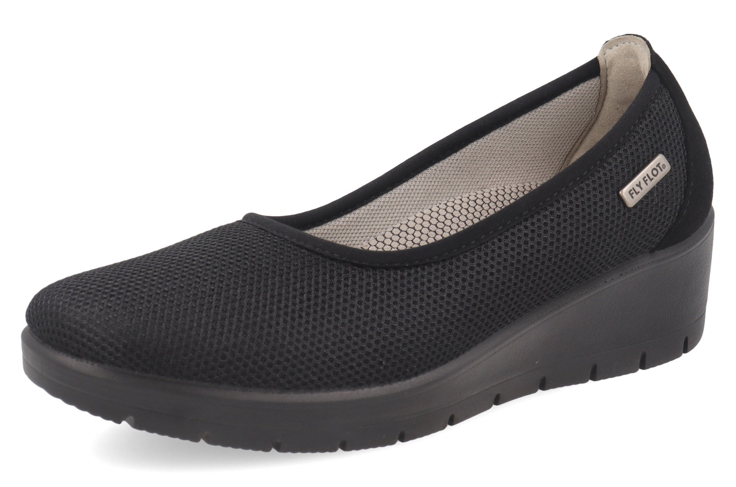 fly-flot-damen-schn-rschuh-netz-elastik-memory-herausnehmbar image 1