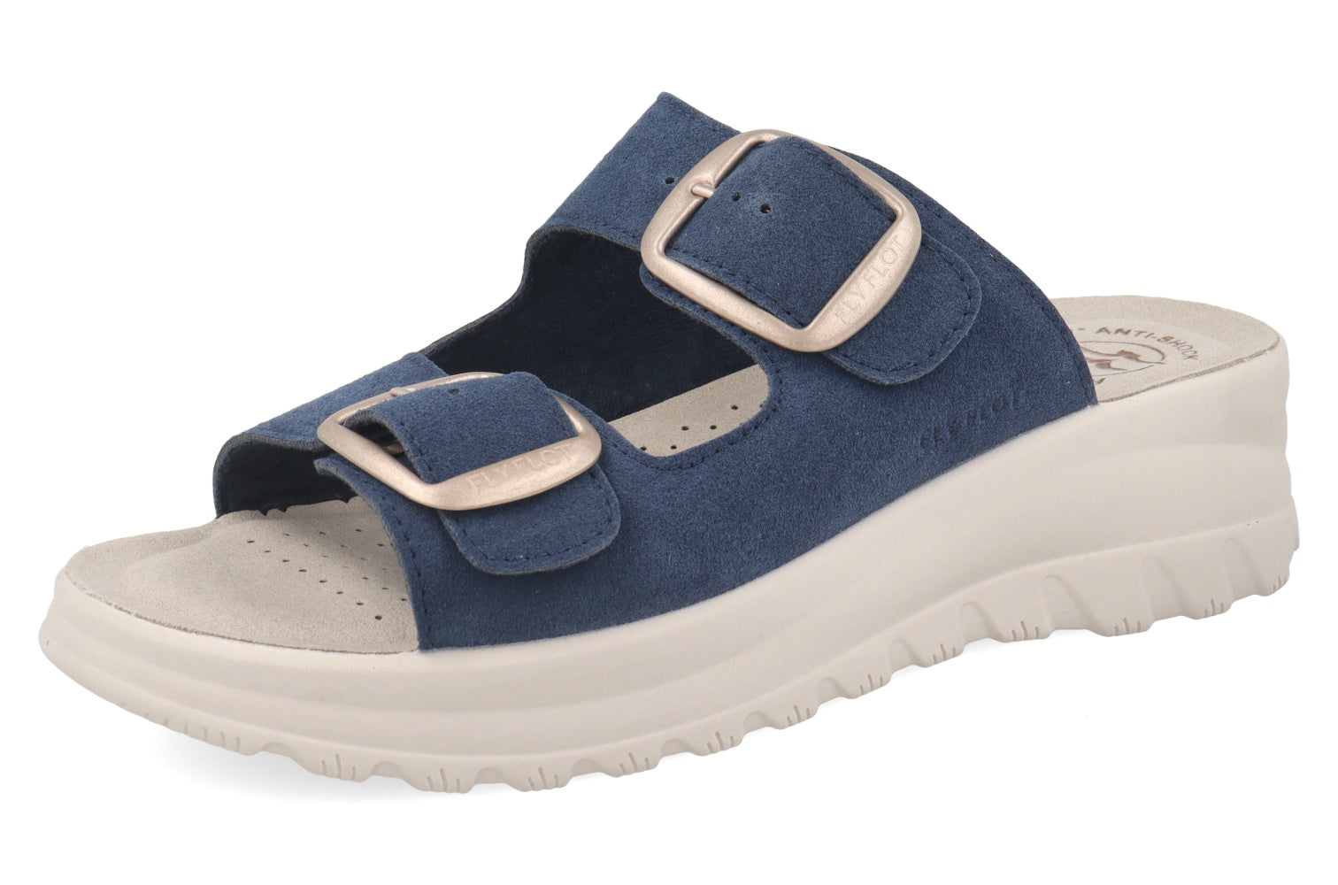 fly-flot-damen-pantolette-aus-stoff-mit-verstellbarer-schnalle-5-cm-piumatec-soh image 1