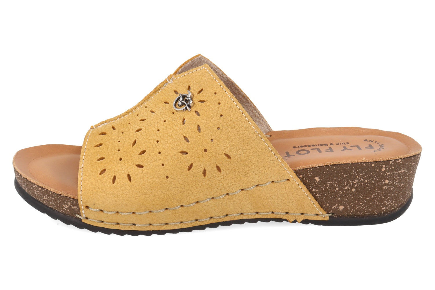fly-flot-damen-leder-hausschuhe-ciabatta image 7