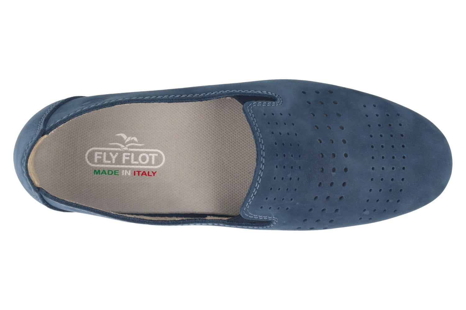 fly-flot-damen-schn-rschuh-aus-leder-memory-fu-bett-4-8-cm-sohle image 2