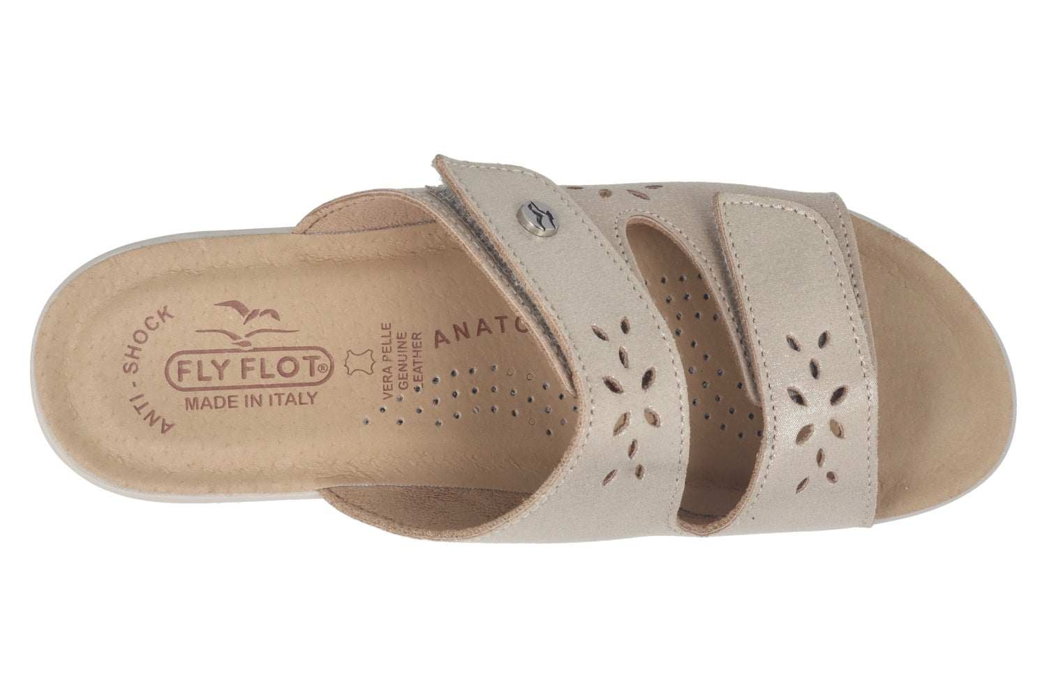 fly-flot-damen-pantolette-aus-stoff-mit-klett-und-leder-fu-bett image 2
