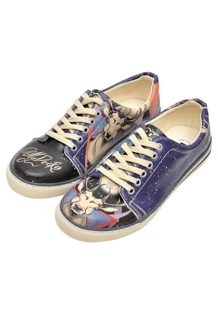 dogo-damen-sneakers-sneaker-veganer-leder-sneaker-mit-print image 8