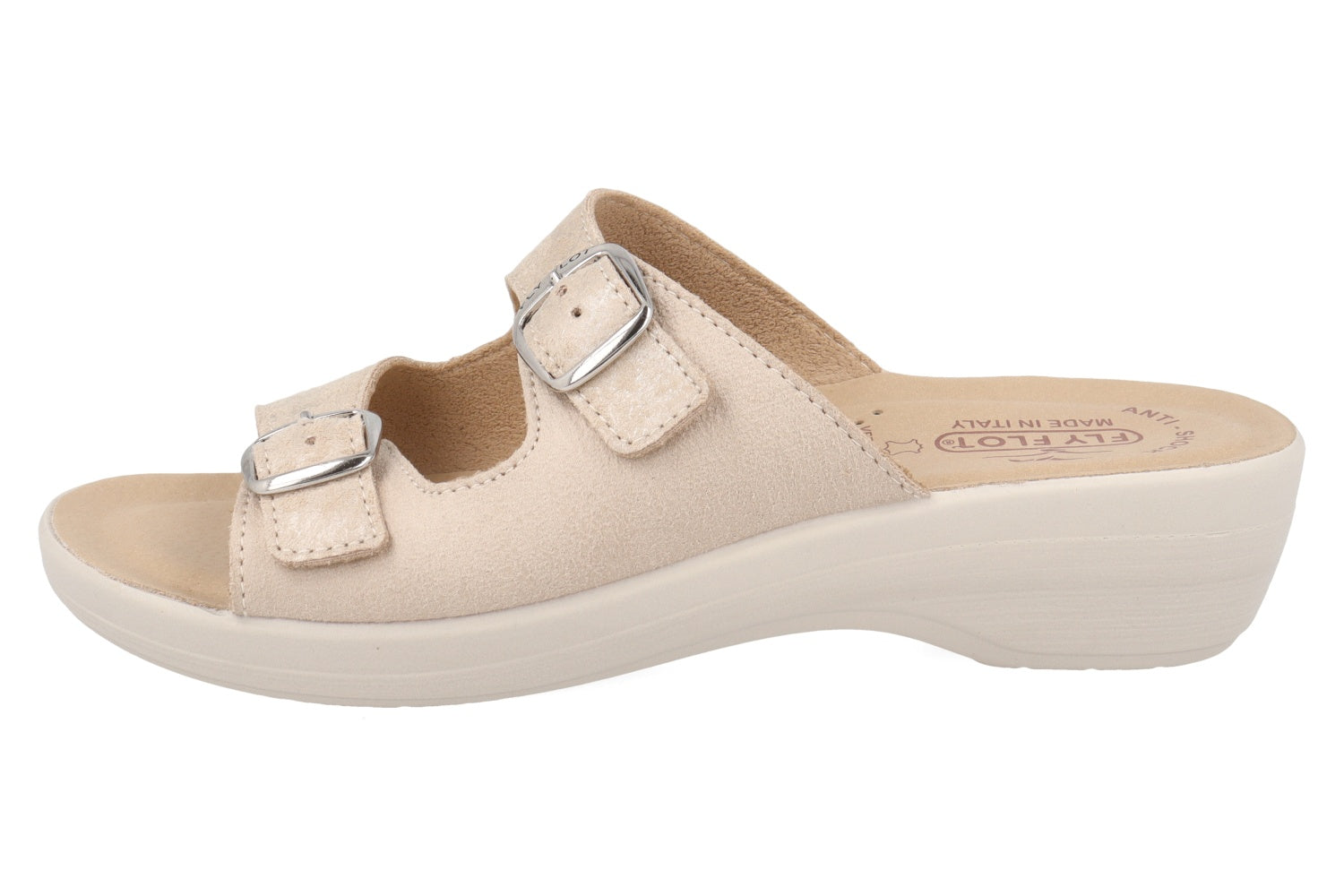fly-flot-damen-pantolette-aus-weicher-microfibra-mit-schnalle-leder-fu-bett-anti image 3