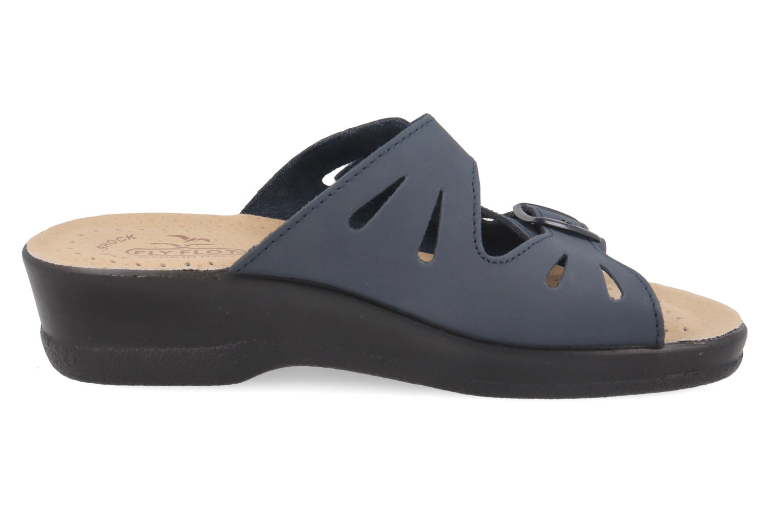 fly-flot-damen-pantolette-leder-mit-verstellbarer-schnalle image 4