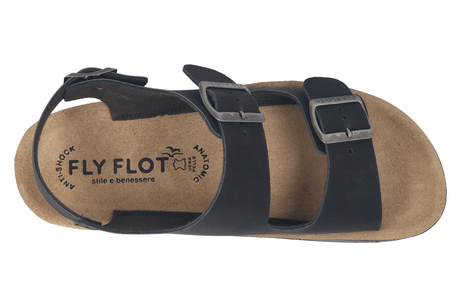 fly-flot-herren-sandale-ecopelle-mit-schnalle-und-air-flot image 2