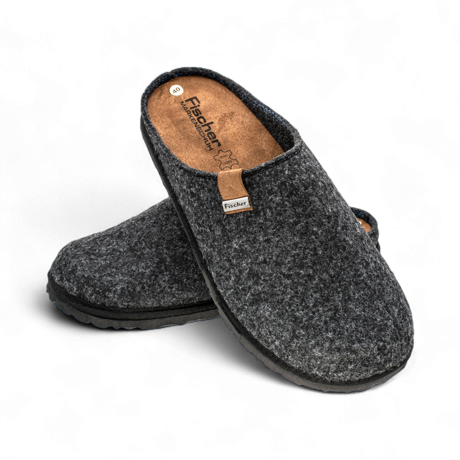 fischer-markenschuh-herren-pantoffel-helge-0924 image 7