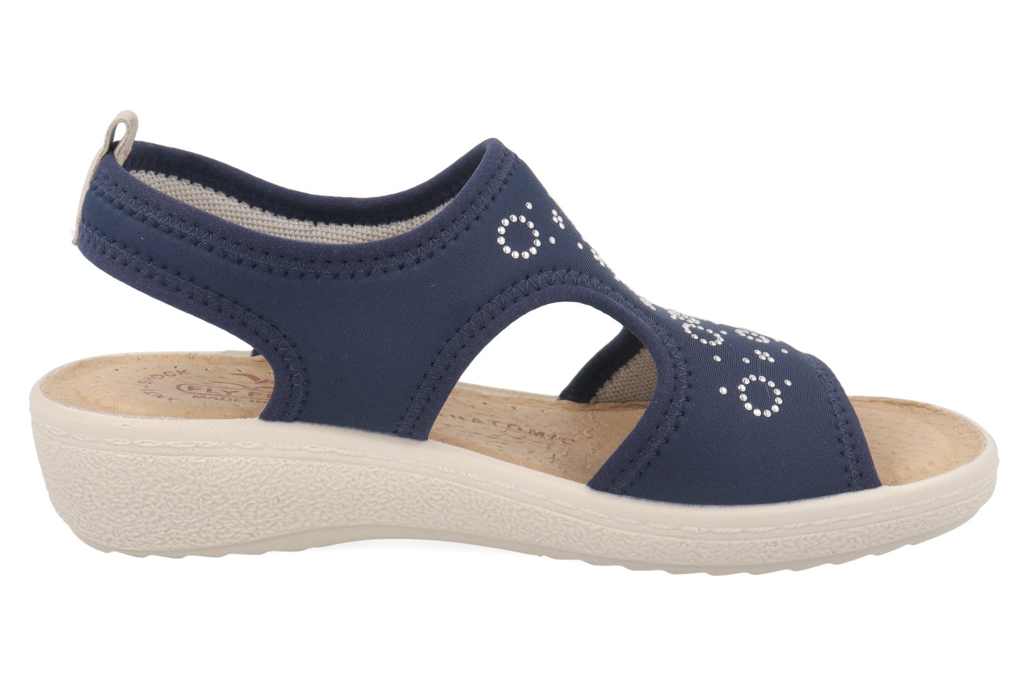fly-flot-damen-sandale-aus-elastischer-mikrofaser-mit-leder-fu-bett-4-cm-2 image 4