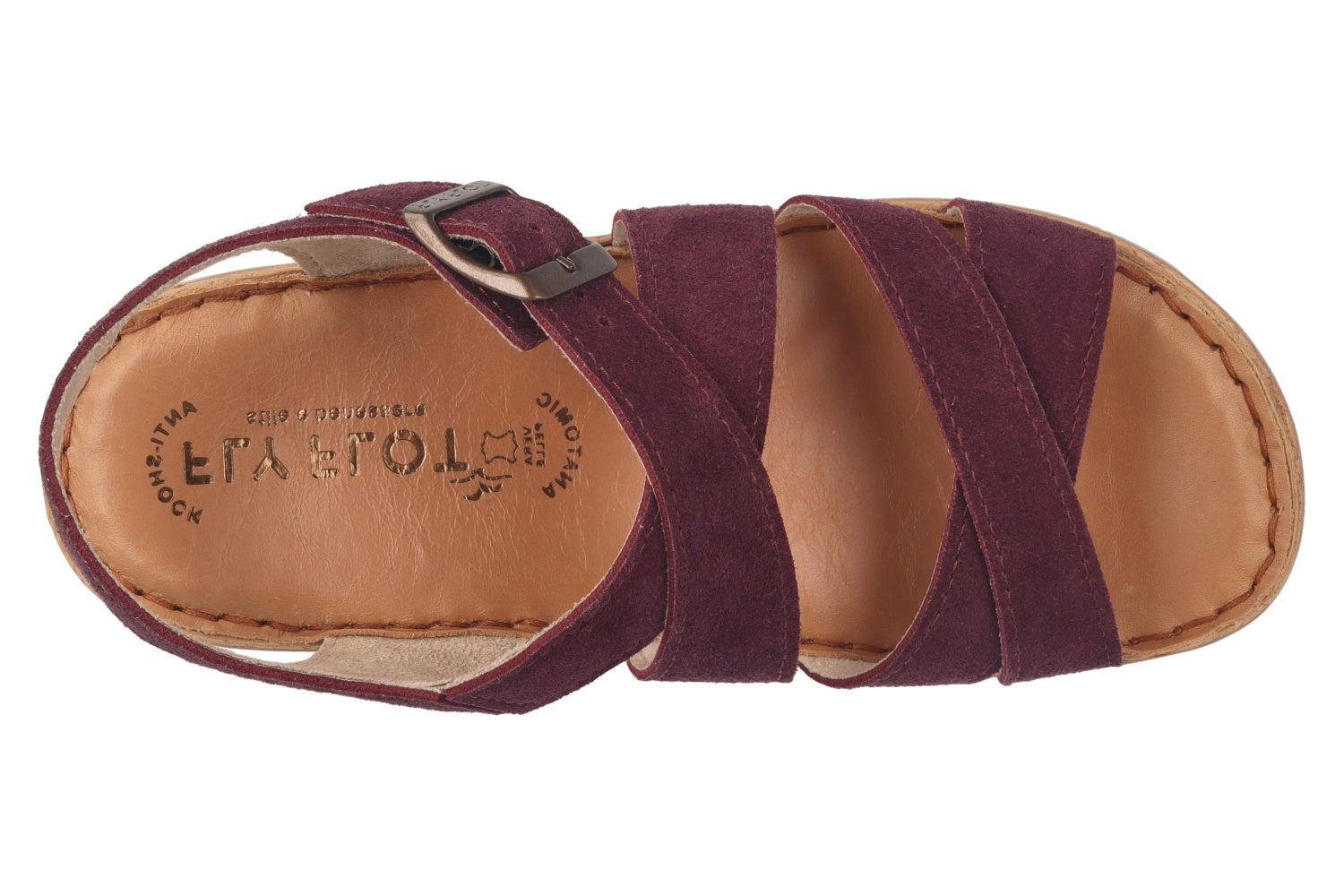fly-flot-damen-sandale-ecoleder-mit-schnalle-4-cm image 6