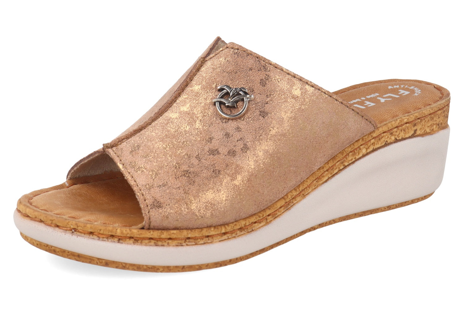 fly-flot-damen-pantolette-aus-leder-mit-6-cm-keil-und-anti-shock-fu-bett image 1