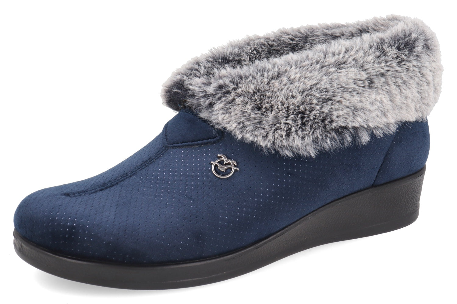 fly-flot-damen-pl-sch-pantoffel-mikrofaser-3-5-cm-sohle image 1