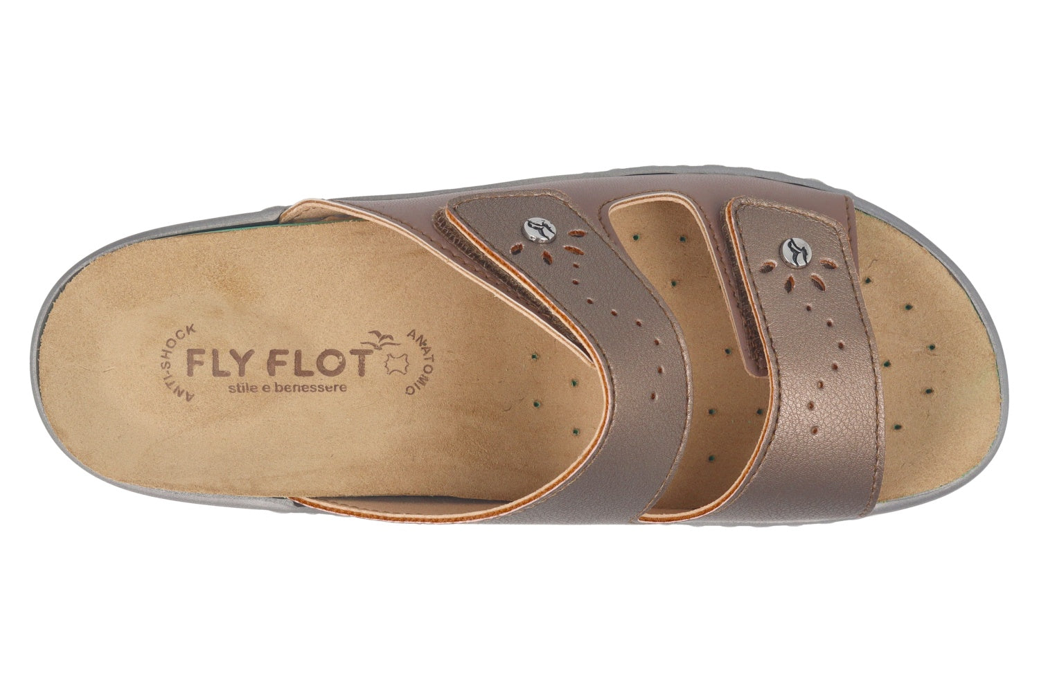 fly-flot-damen-ciabatta-ecopelle-hausschuh-mit-klett image 2