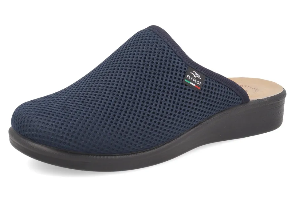 fly-flot-damen-pantolette-aus-elastischem-netz-leder-fu-bett-3-5-cm image 1