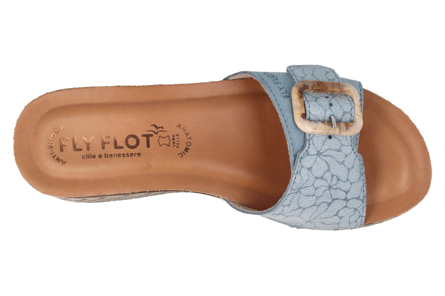 fly-flot-damen-pantoffel-leder-mit-schnalle-anti-shock-4-5-cm-sohle image 6