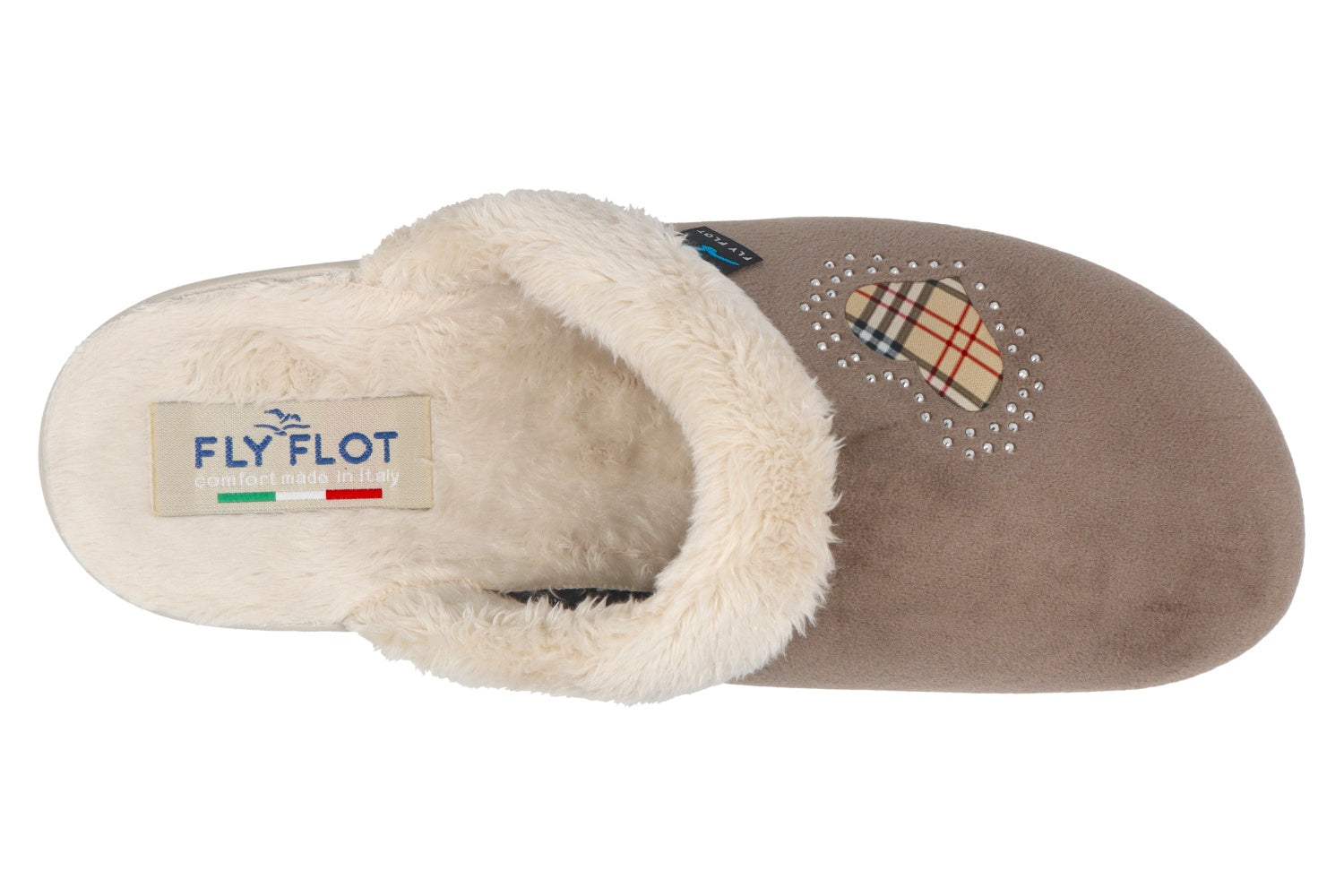 fly-flot-damen-pantolette-aus-weicher-microfibra-mit-pl-sch-fu-bett-3-cm-sohle image 6