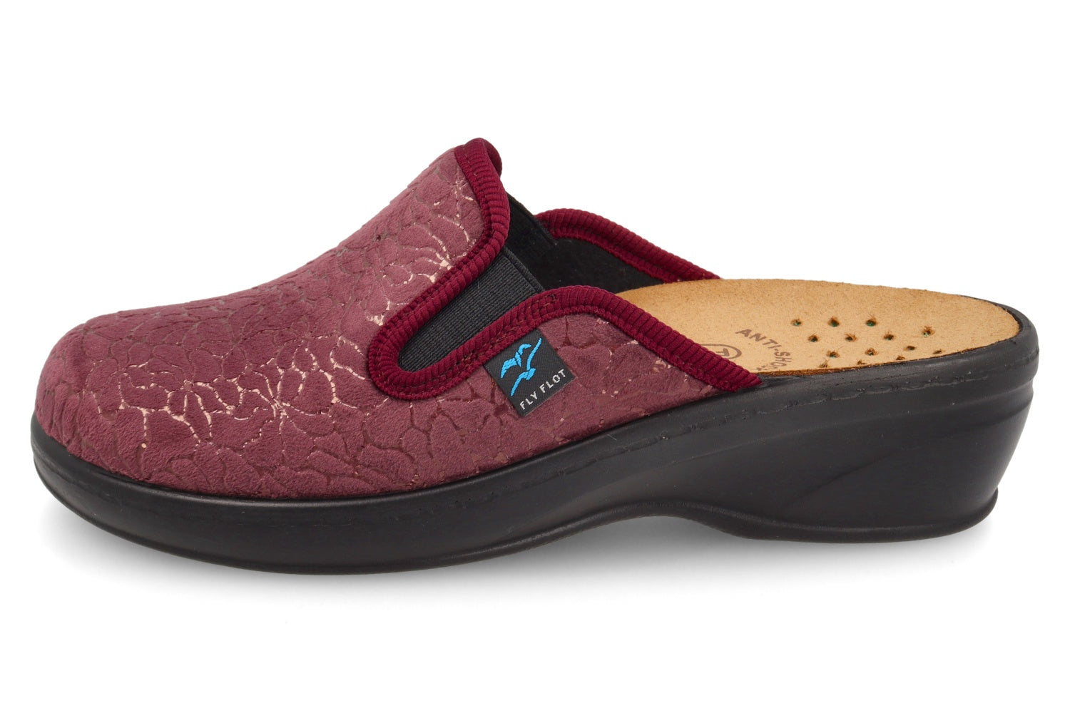 fly-flot-ciabatta-da-donna-in-morbida-microfibra-damen-pantolette-mit-lederfu-be image 3