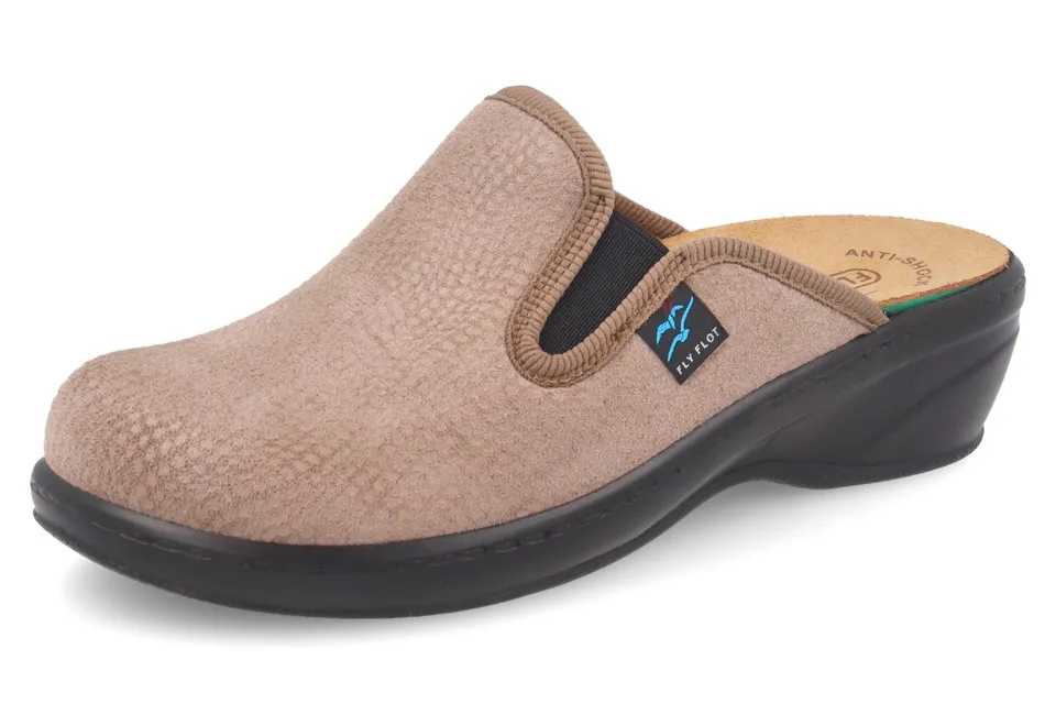 fly-flot-damen-pantolette-aus-elastischer-microfaser-leder-fu-bett-5-cm-sohle image 1