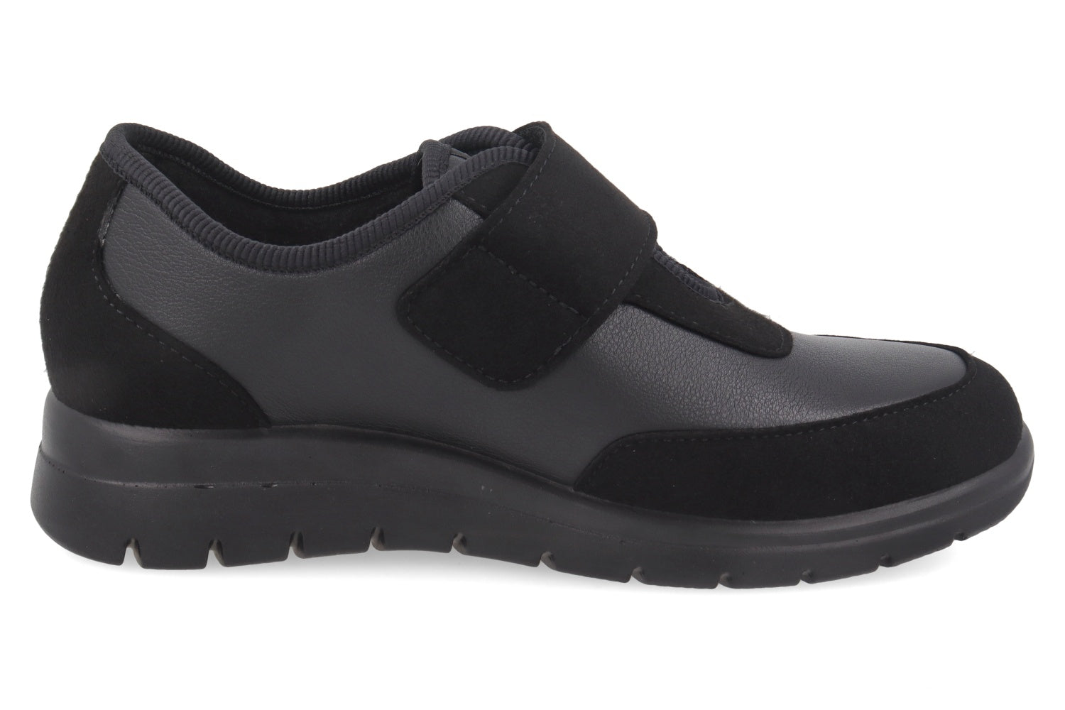 fly-flot-damen-schuhe-aus-elastischer-mikrofaser-mit-klett-und-memory-fu-bett image 4