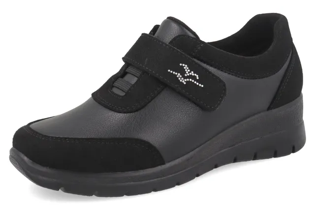 fly-flot-damen-schuh-aus-elastischer-microfibra-mit-klett-memory-fu-bett image 1