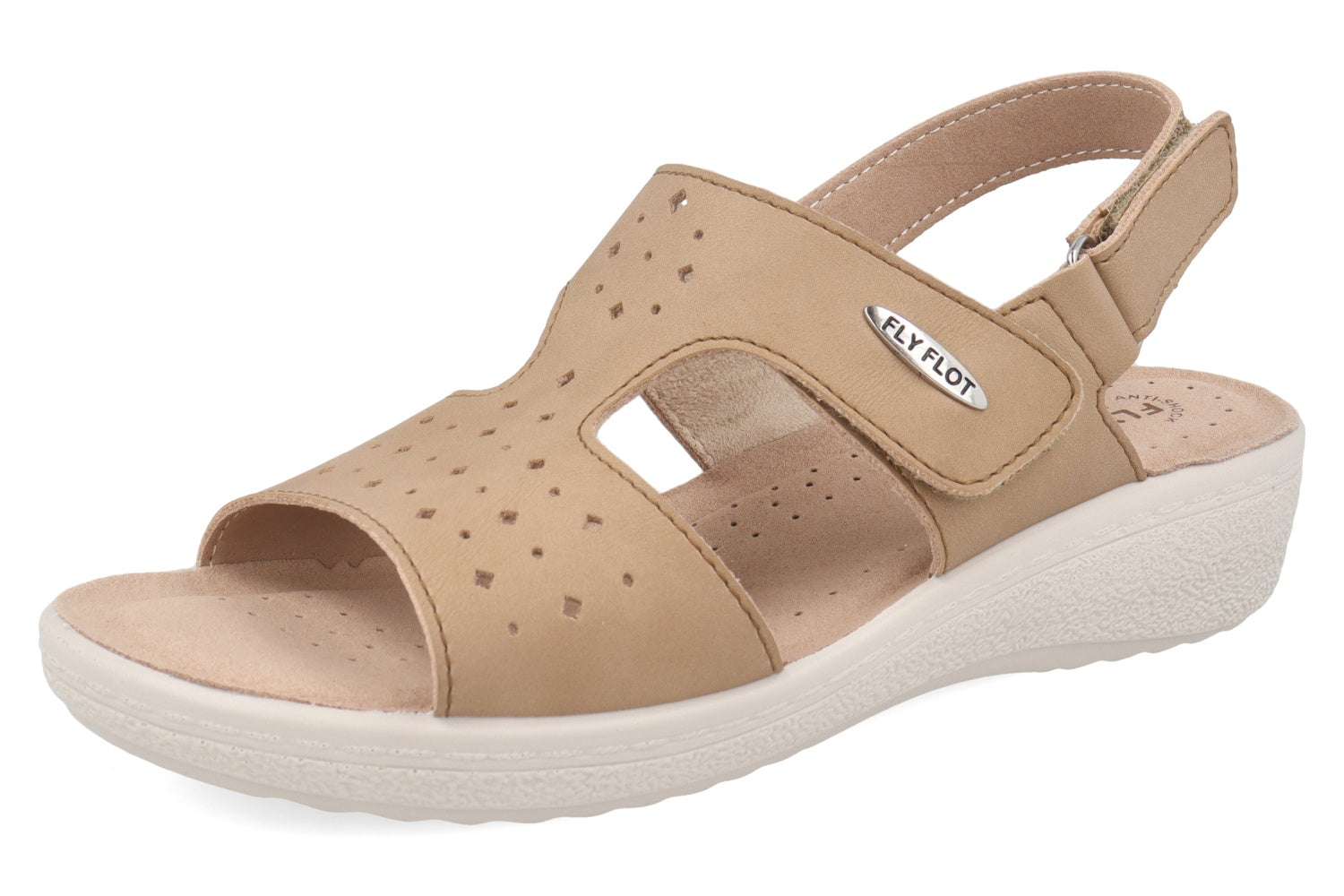 fly-flot-damen-sandale-ecopelle-mit-klettverschluss-4-cm-keilsohle image 5