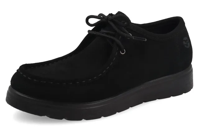 fly-flot-damen-schn-rschuh-aus-wasserabweisendem-leder-memory-fu-bett image 1