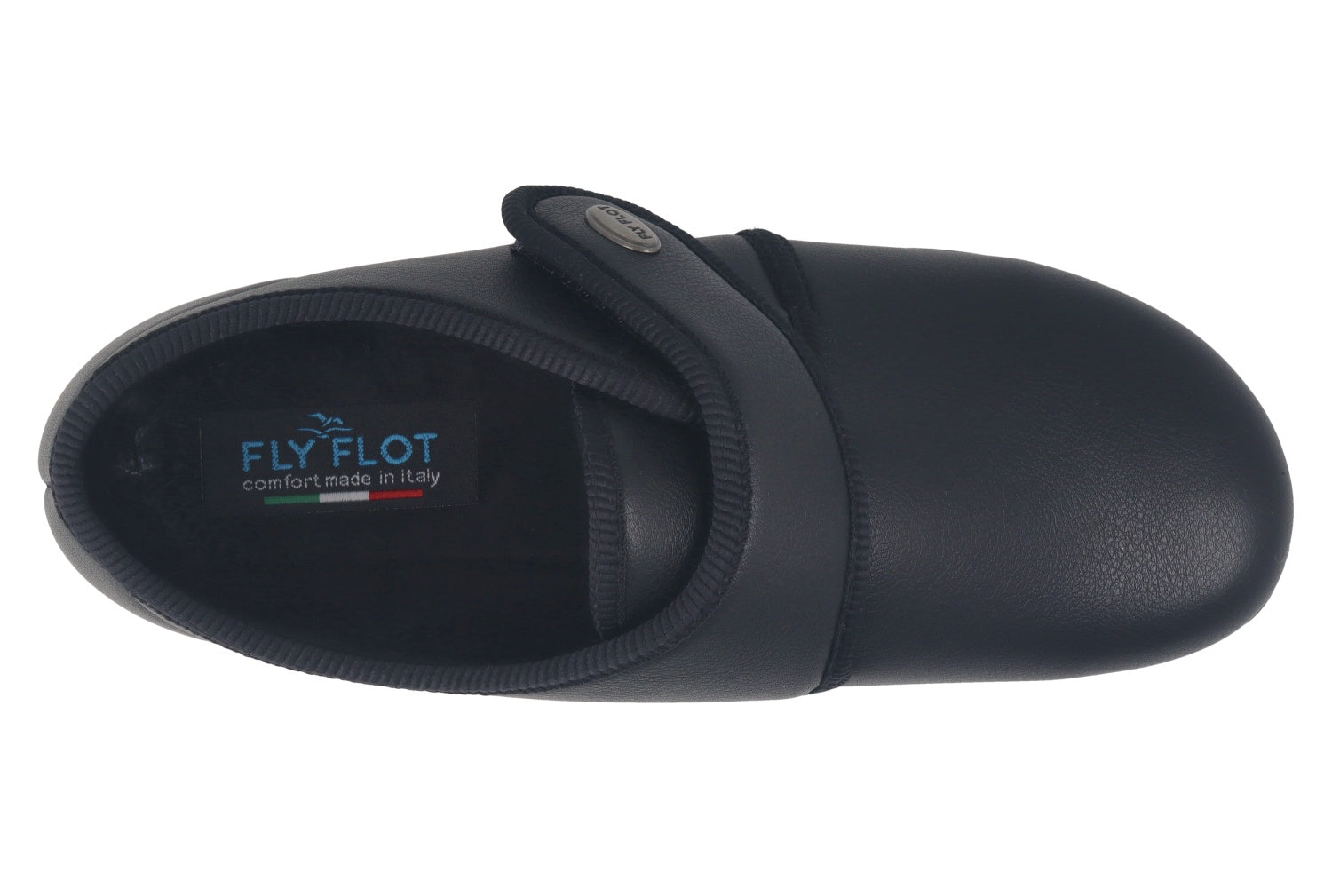 fly-flot-damen-pantofola-aus-elastischer-mikrofaser-mit-klett image 2