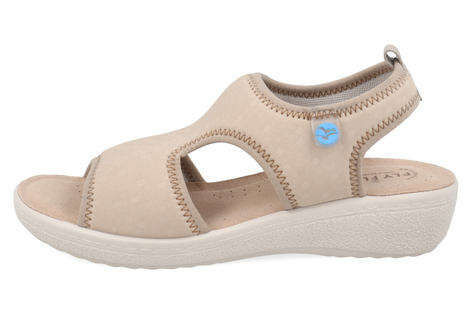 fly-flot-damen-sandale-aus-elastischer-mikrofaser-mit-leder-fu-bett-4-cm image 3