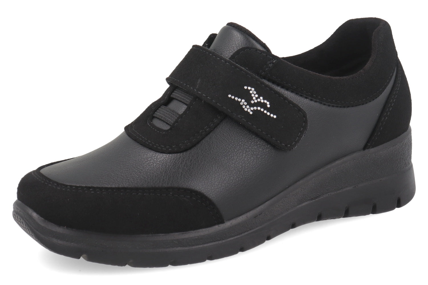 fly-flot-damen-schuh-aus-elastischer-microfibra-mit-klett-memory-fu-bett image 1
