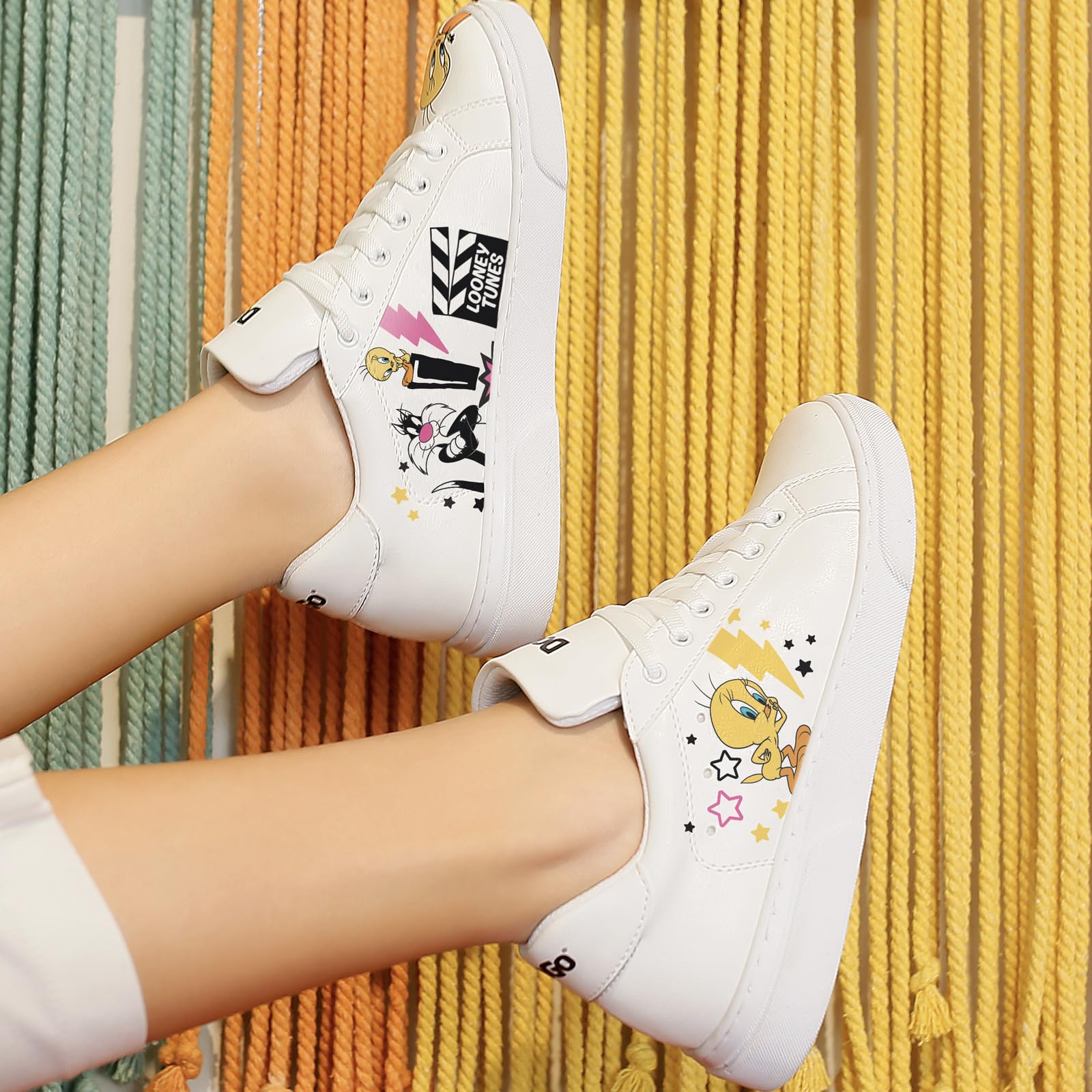 dogo-damen-ace-sneakers-best-of-tweety-and-sylvester-sneaker image 3