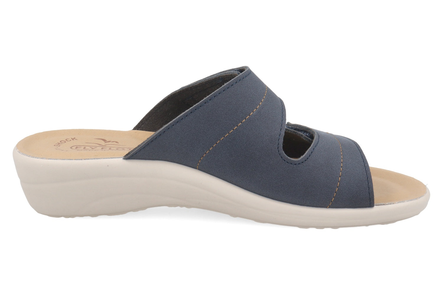 fly-flot-damen-pantolette-aus-ecopelle-mit-klett-und-4-cm-sohle image 4