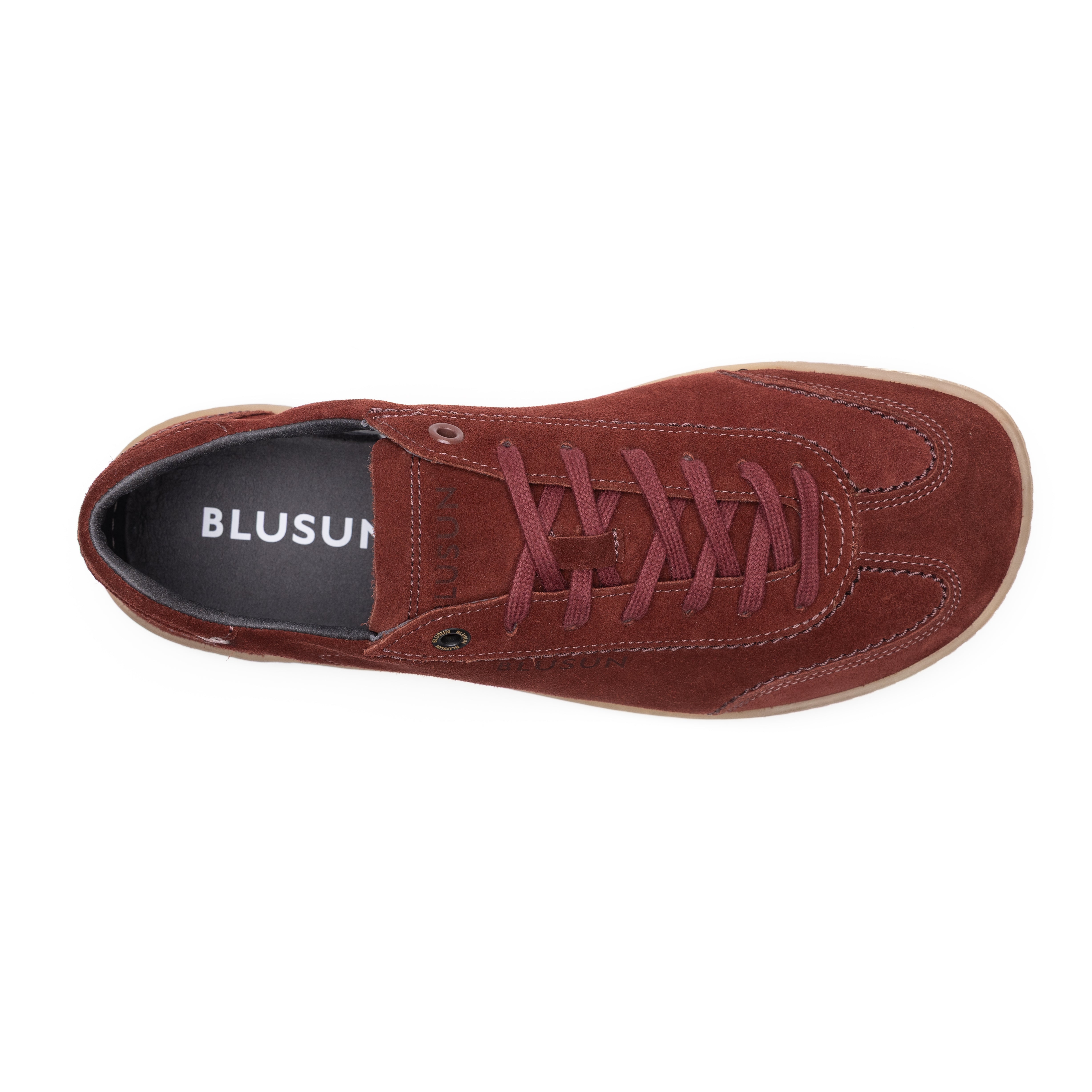 blusun-blsn-220w-damen-barfu-sneaker-rust-veloursleder image 3