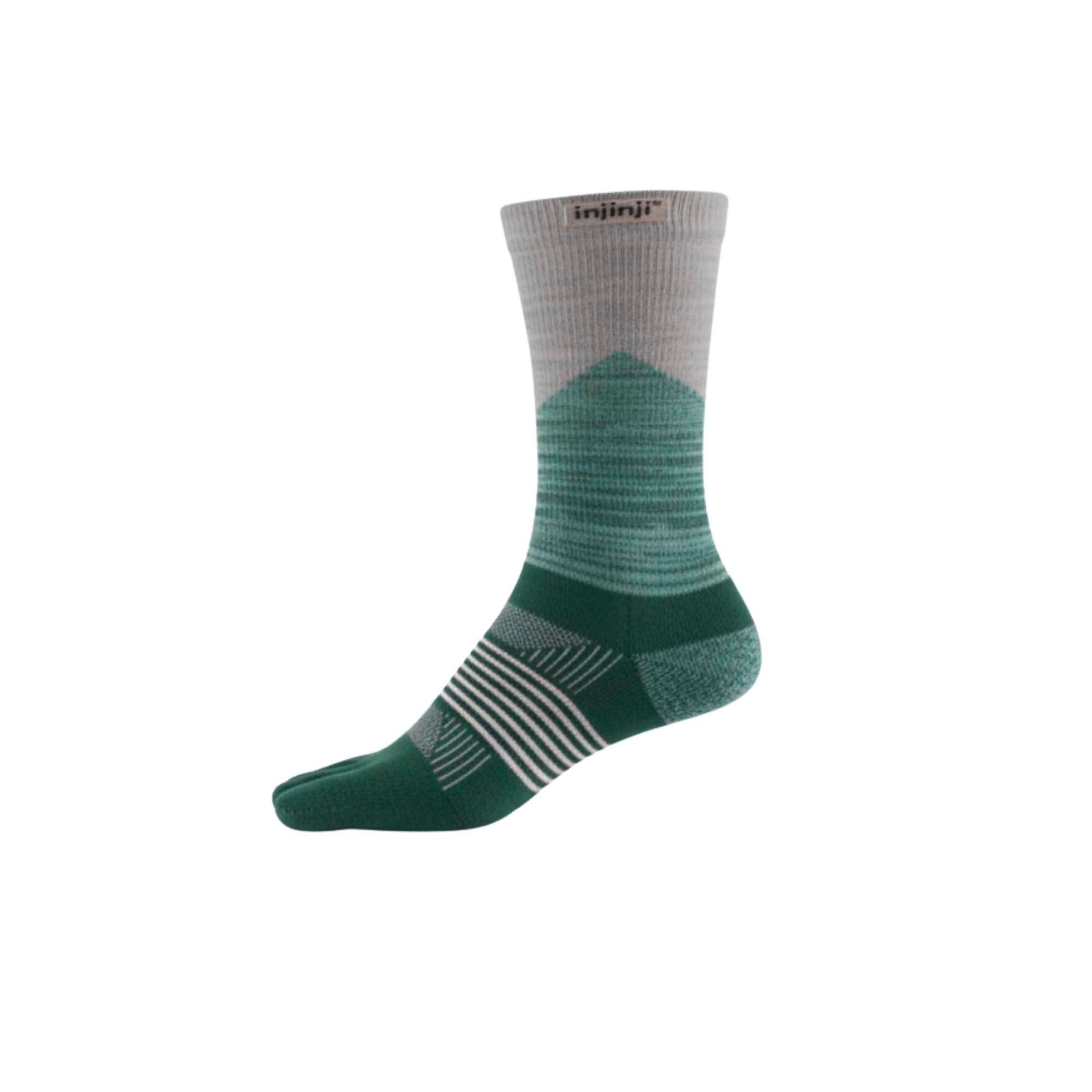 b-r-injinji-trail-zehensocken-grau-mit-coolmax-f-r-balance-und-grip image 3