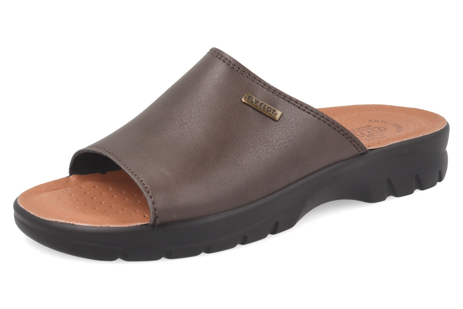 fly-flot-herren-pantolette-aus-evopell-mit-schnalle-und-leder-fu-bett image 5