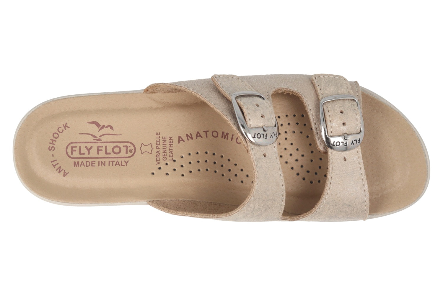 fly-flot-damen-pantolette-aus-weicher-microfibra-mit-schnalle-leder-fu-bett-anti image 2