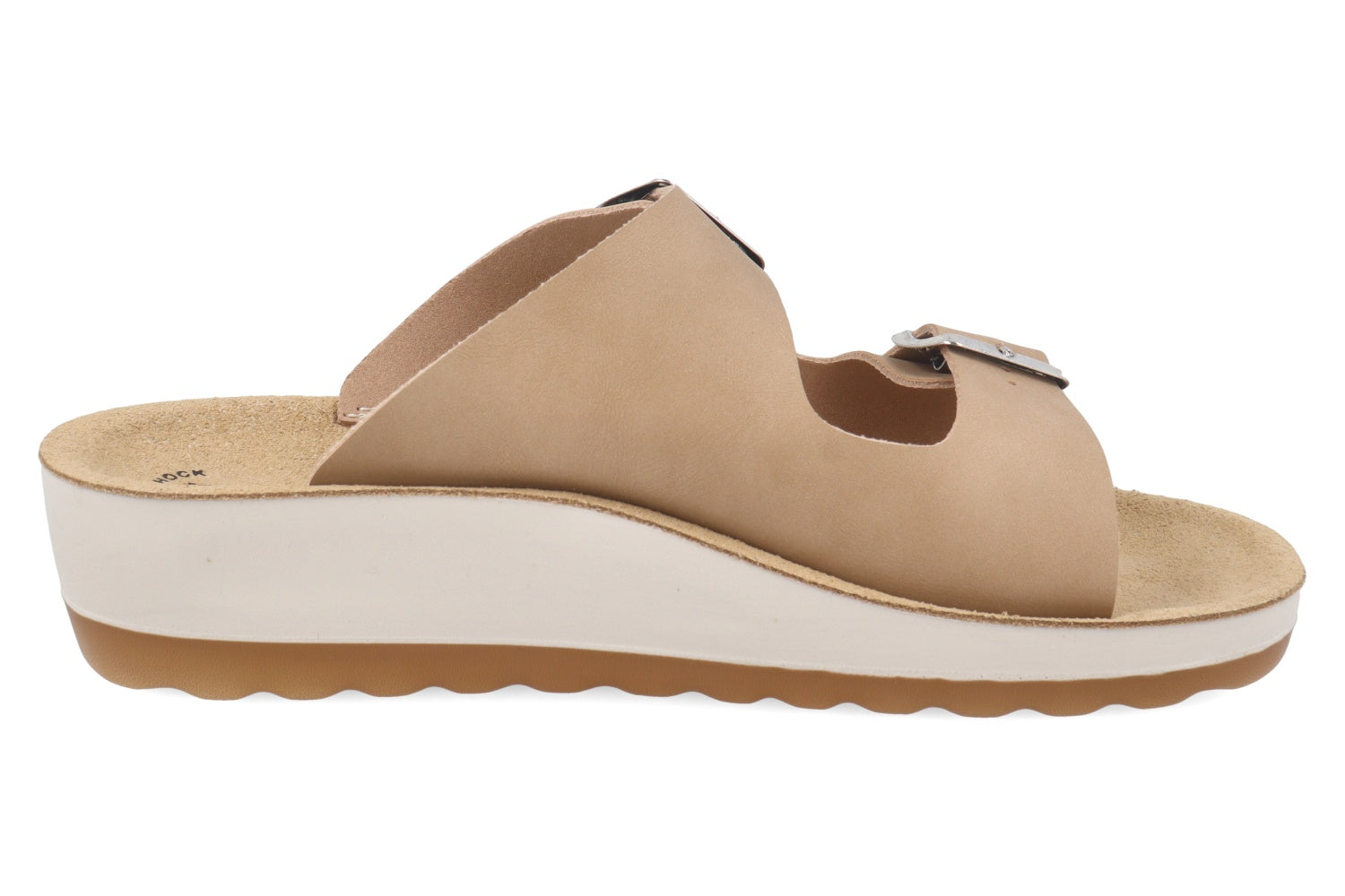 fly-flot-damen-pantolette-weiche-microfaser-mit-schnalle-lederfu-bett image 4