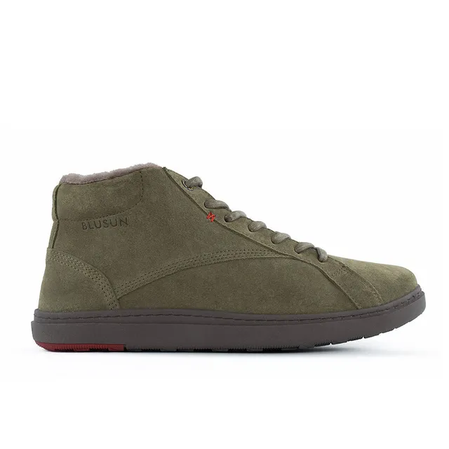 blusun-blsn-030w-damen-winter-barfu-schuh-olive-veloursleder image 1