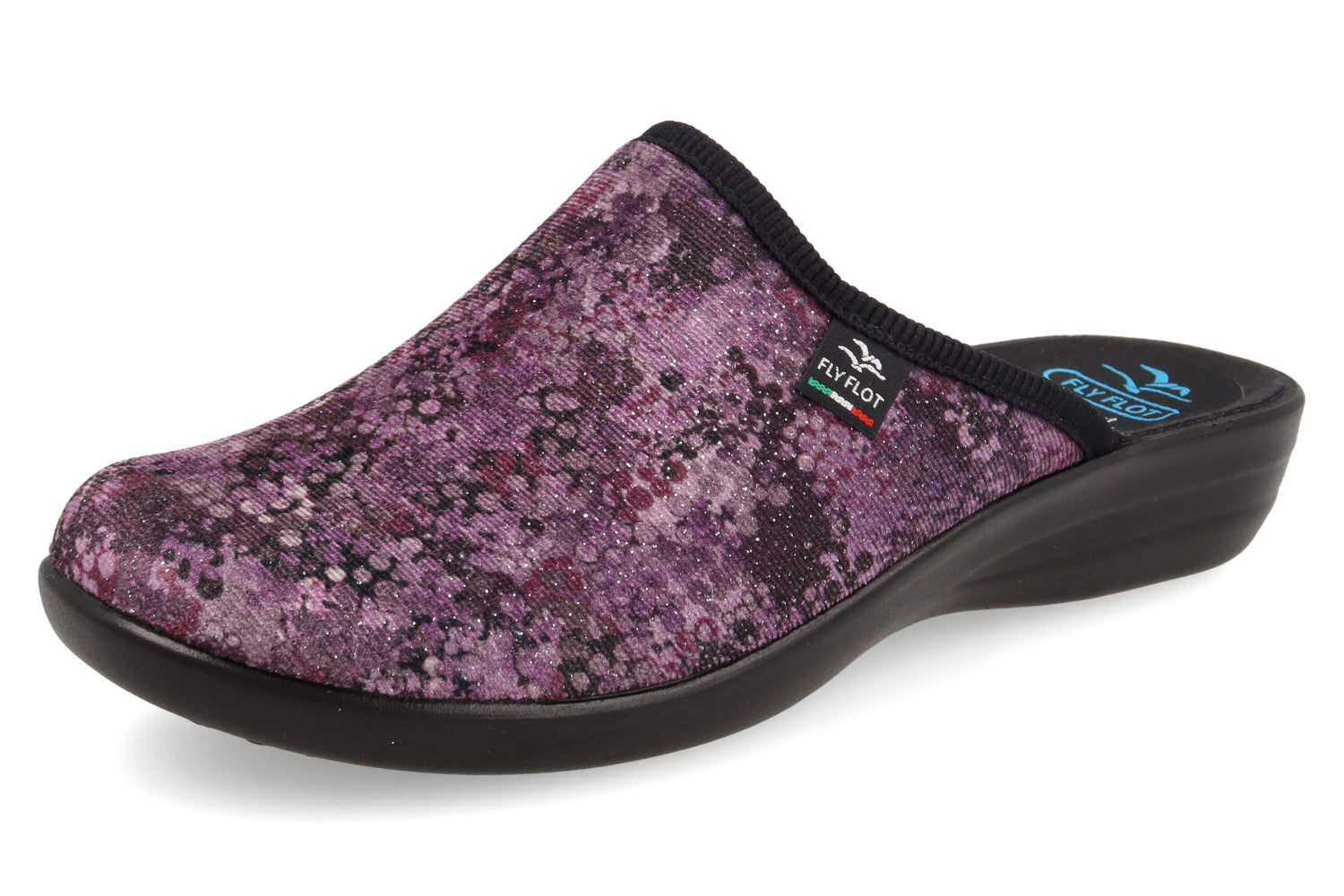 fly-flot-damen-pantolette-aus-elastischer-microfaser-stretch-3-5-cm-sohle image 5